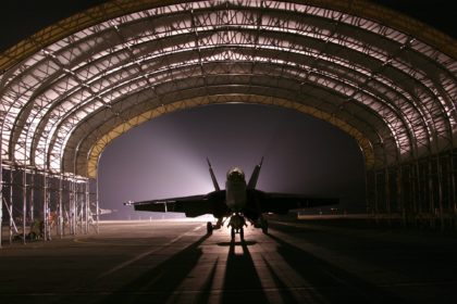 Air Force hanger background image