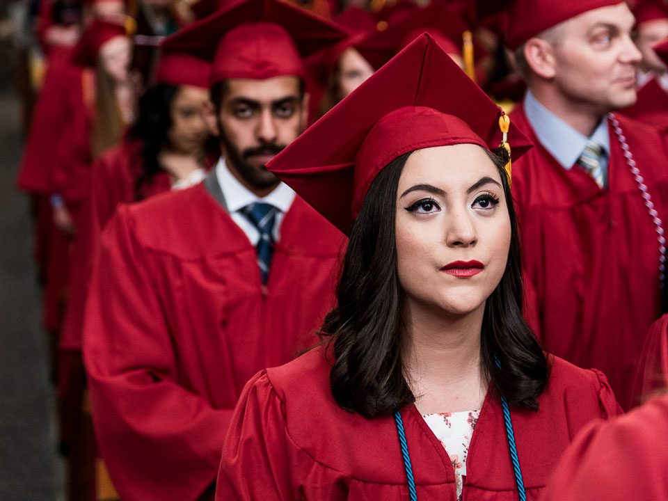 group of graduates