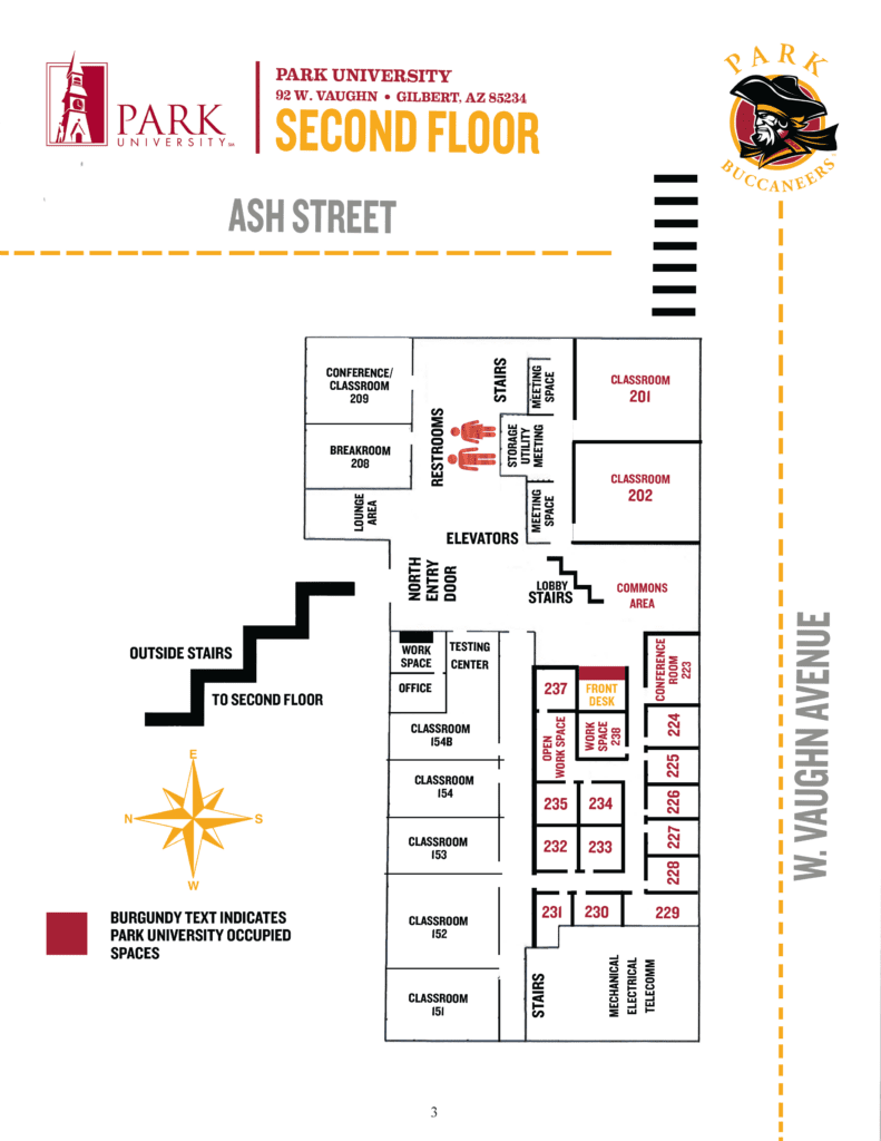 Gilbert High School Campus Map Map