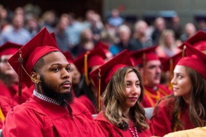 Park University graduates at Commencement