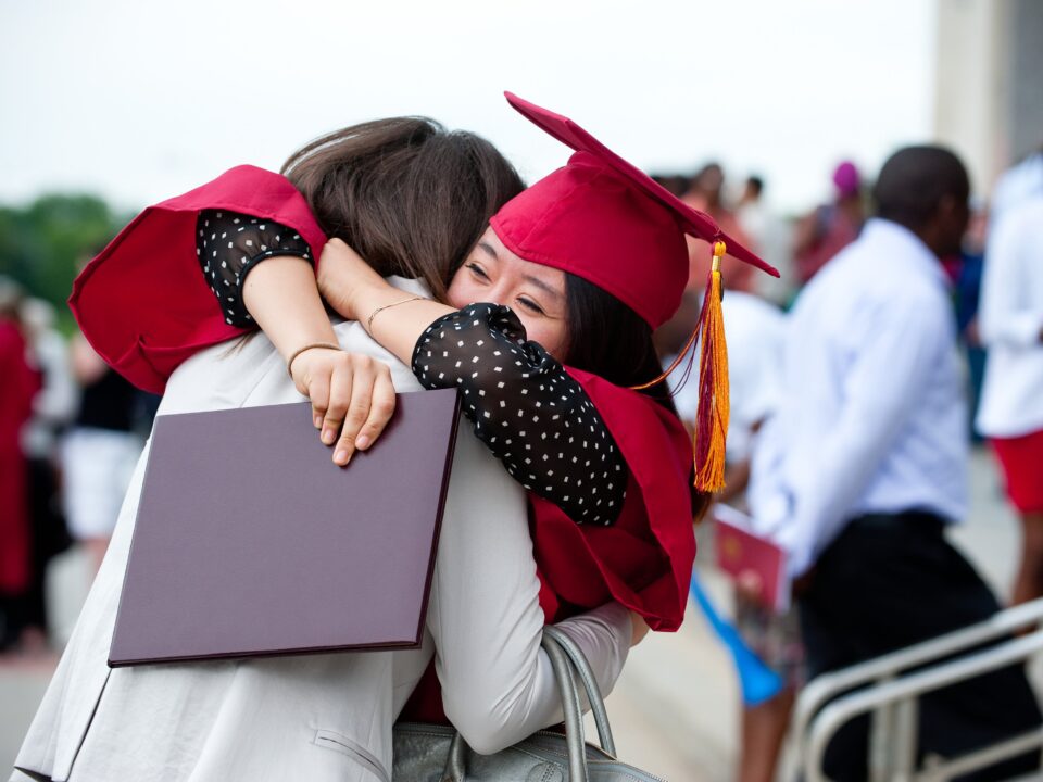 Park graduates at Commencement