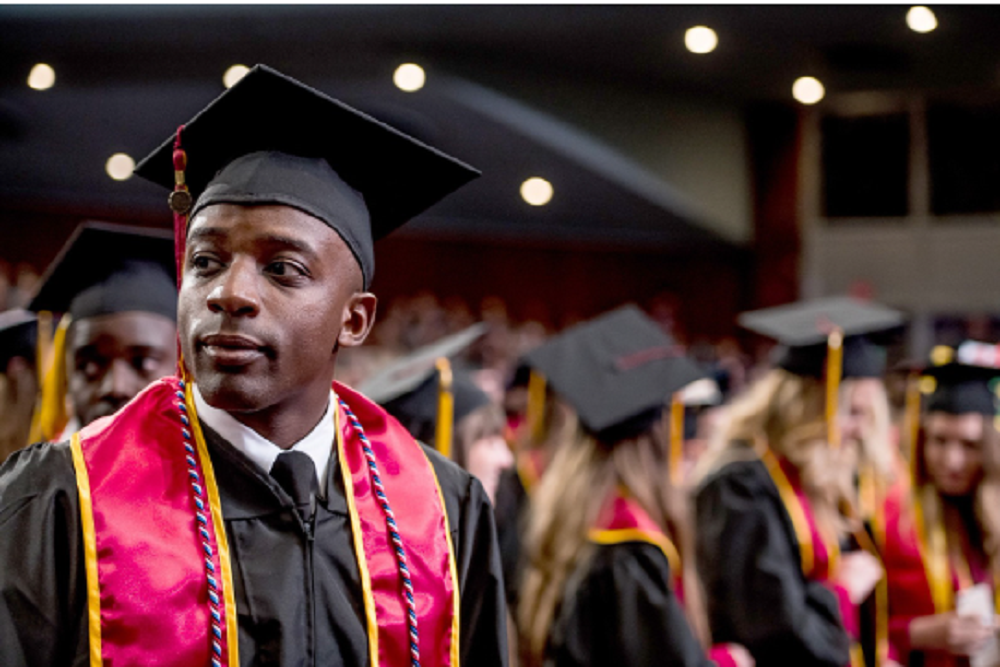 Graduate Student in Gown - Park University