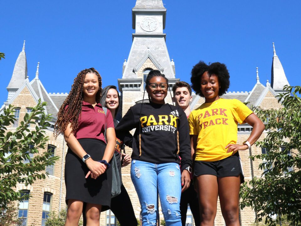 Park U undergraduate students on Parkville campus