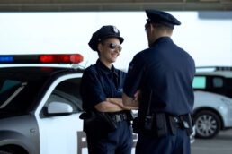 Police Officers Talking -Park University