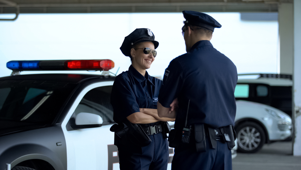 Police Officers Talking -Park University