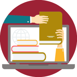 documents being transferred online
