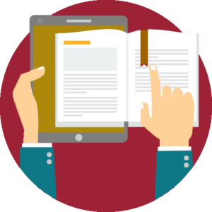 tablet and documents