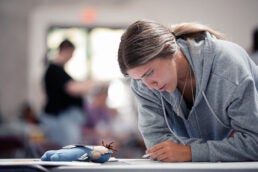 Professional at work
