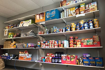 Pirate Pantry food pantry at Park University