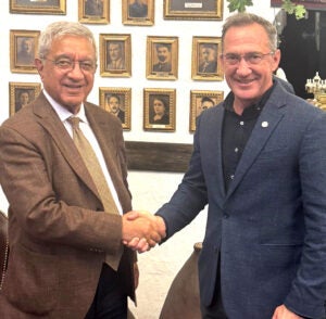 Hafiz Pashayev and Scott Jackman